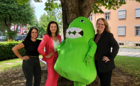 Nadja Fenske, Sabine Scheller, das Netzwerkmaskottchen, Sabine Dietsch 