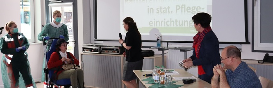 Multiplikatorenschulung zum Praxishandbuch 2019 - Darstellung einer Verlegungssituation